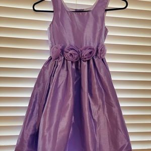 Purple girls Easter dress